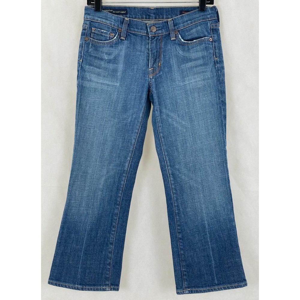 Citizens of Humanity Kelly #063 Jeans Womens 27 Low Rise Cropped Stretch